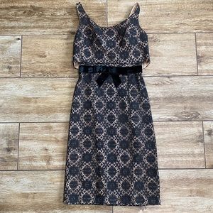 Handmade Vintage Lace Black Dress